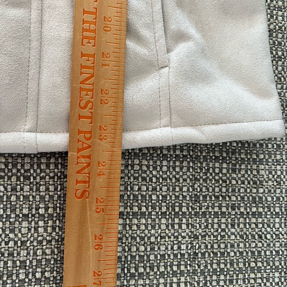 Womens Harley-Davidson jacket beige taupe, faux suede, sherpa lining. size small - Picture 11 of 11